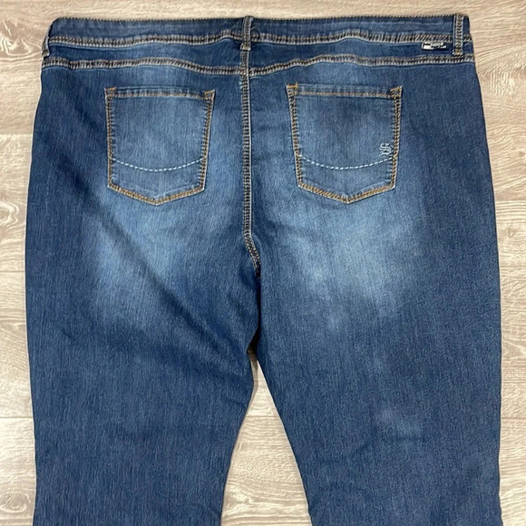 Torrid Source of Wisdom Slim Boot Denim Stretch Jeans 30 - Picture 12 of 14